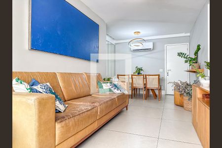 Sala de apartamento à venda com 4 quartos, 98m² em Botafogo, Rio de Janeiro