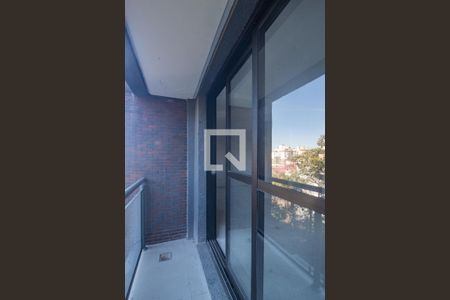 Varanda da Sala de apartamento à venda com 3 quartos, 120m² em Cristal, Porto Alegre