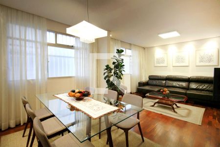 Sala de apartamento à venda com 3 quartos, 140m² em Silveira, Belo Horizonte