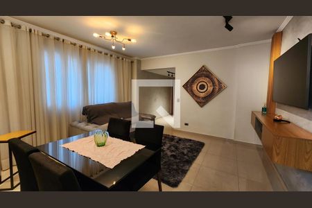 Sala de apartamento para alugar com 3 quartos, 95m² em Ponta da Praia, Santos