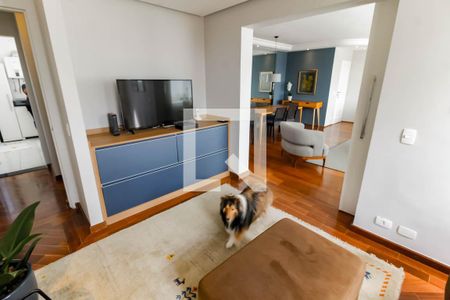 Sala 2 - TV de apartamento à venda com 3 quartos, 132m² em Real Parque, São Paulo