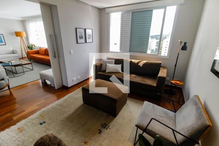Sala 2 - TV de apartamento à venda com 3 quartos, 132m² em Real Parque, São Paulo