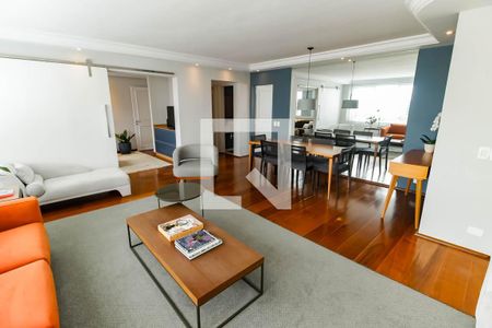 Sala 1 de apartamento à venda com 3 quartos, 132m² em Real Parque, São Paulo