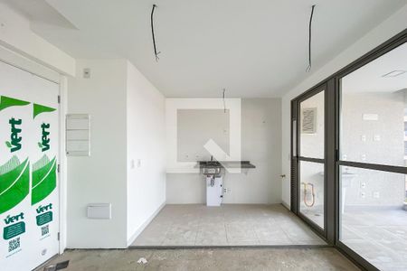 Sala/Cozinha de apartamento à venda com 3 quartos, 79m² em Vila Dom Pedro I, São Paulo