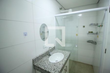 Banheiro de kitnet/studio para alugar com 1 quarto, 30m² em Vila Prudente, São Paulo