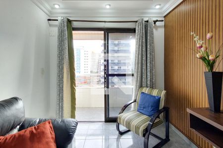 Sala de apartamento para alugar com 2 quartos, 76m² em Cidade Ocian, Praia Grande