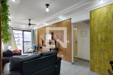 Sala de apartamento para alugar com 2 quartos, 76m² em Cidade Ocian, Praia Grande
