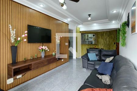 Sala de apartamento para alugar com 2 quartos, 76m² em Cidade Ocian, Praia Grande