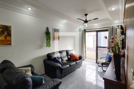 Sala de apartamento para alugar com 2 quartos, 76m² em Cidade Ocian, Praia Grande
