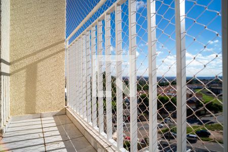 Varanda da Sala de apartamento para alugar com 2 quartos, 53m² em Jardim Guaruja, Sorocaba