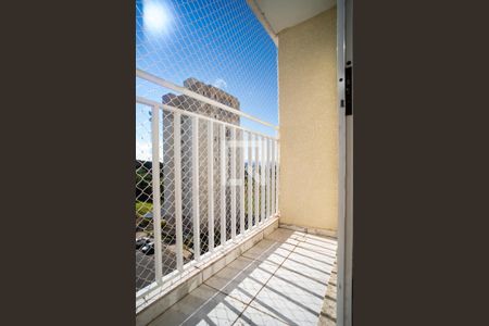 Varanda da Sala de apartamento para alugar com 2 quartos, 53m² em Jardim Guaruja, Sorocaba