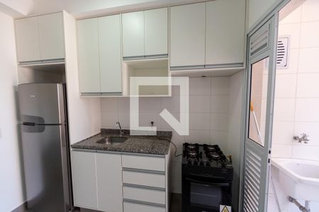 Sala/Cozinha de apartamento para alugar com 2 quartos, 52m² em Alphaville Empresarial, Barueri
