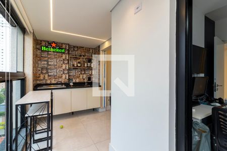 Varanda da Sala de apartamento para alugar com 2 quartos, 57m² em Vila Ester (zona Norte), São Paulo