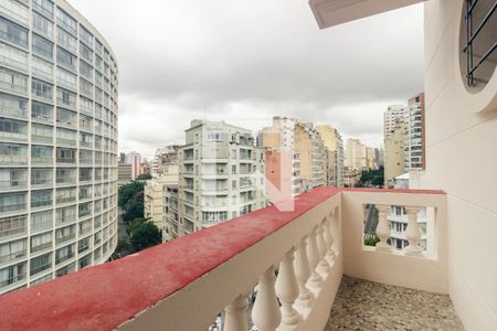 Varanda do Studio de kitnet/studio para alugar com 1 quarto, 24m² em Campos Elíseos, São Paulo
