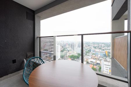 Varanda de kitnet/studio à venda com 1 quarto, 25m² em Vila Clementino, São Paulo