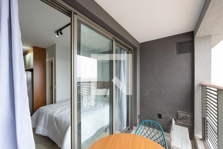 Varanda de kitnet/studio à venda com 1 quarto, 25m² em Vila Clementino, São Paulo