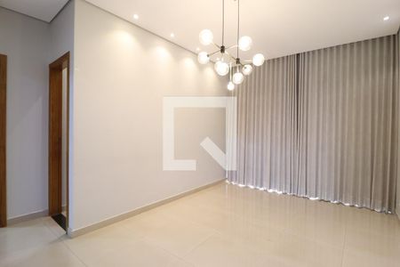 Sala de casa de condomínio para alugar com 3 quartos, 80m² em Aclimação, Uberlândia