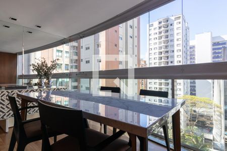 Sala de Jantar de apartamento à venda com 2 quartos, 94m² em Vila Olímpia, São Paulo