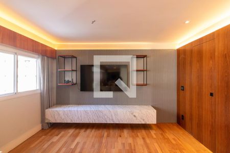 Sala de TV de apartamento à venda com 2 quartos, 94m² em Vila Olímpia, São Paulo