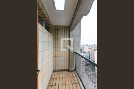 Varanda de apartamento para alugar com 1 quarto, 46m² em Barro Preto, Belo Horizonte