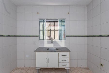 Cozinha de casa para alugar com 1 quarto, 45m² em Sacoma, São Paulo