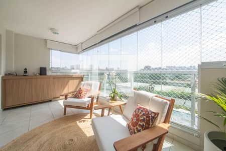 Varanda de apartamento à venda com 2 quartos, 92m² em Jardim Dom Bosco, São Paulo