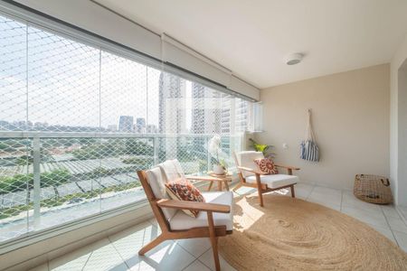 Varanda de apartamento à venda com 2 quartos, 92m² em Jardim Dom Bosco, São Paulo