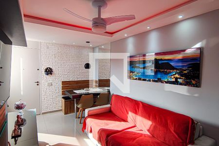 Sala de apartamento para alugar com 2 quartos, 48m² em Taquara, Rio de Janeiro