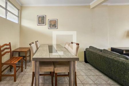 Sala de apartamento para alugar com 1 quarto, 60m² em Centro, Guarujá