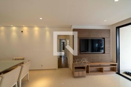Sala de apartamento para alugar com 3 quartos, 112m² em Empresarial 18 do Forte, Barueri