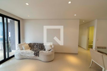 Sala de apartamento para alugar com 3 quartos, 112m² em Empresarial 18 do Forte, Barueri