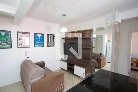 Sala de apartamento para alugar com 2 quartos, 50m² em Fátima, Canoas