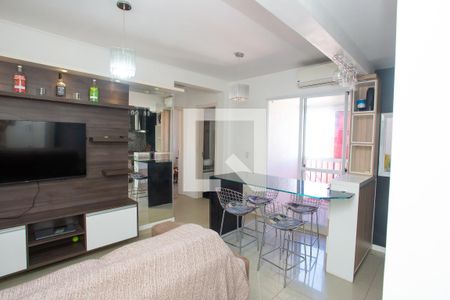Sala de apartamento para alugar com 2 quartos, 50m² em Fátima, Canoas