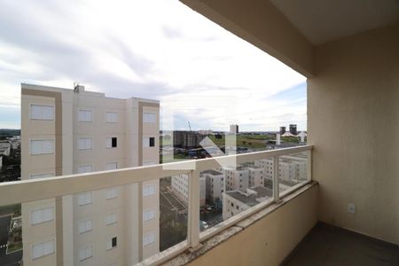 Sacada Sala/Cozinha de apartamento para alugar com 2 quartos, 48m² em Gávea, Uberlândia