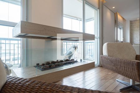 Sala - Lareira de apartamento para alugar com 3 quartos, 180m² em Bela Vista, São Paulo