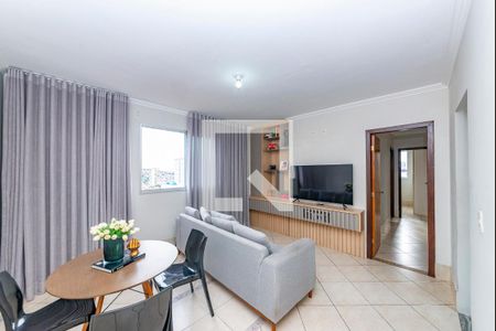 Sala de apartamento à venda com 3 quartos, 81m² em Barreiro, Belo Horizonte