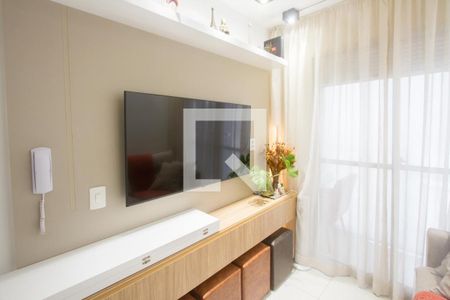 Sala de apartamento para alugar com 1 quarto, 30m² em Jardim Caravelas, São Paulo