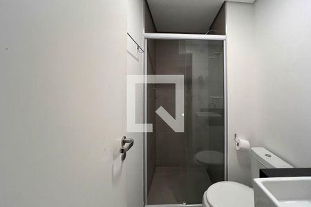 Banheiro de kitnet/studio para alugar com 1 quarto, 31m² em Vila Mariana, São Paulo