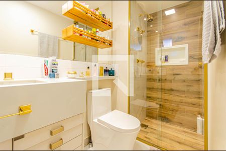 Apartamento à venda com 68m², 2 quartos e 1 vaga Apartamento à venda com 68m², 2 quartos e 1 vagaBanheiro da Suíte 1