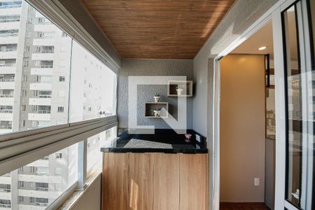 Varanda de apartamento para alugar com 2 quartos, 53m² em Vila Metalúrgica, São Paulo