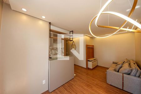 Sala de apartamento para alugar com 2 quartos, 53m² em Vila Metalúrgica, São Paulo