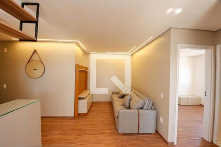 Sala de apartamento para alugar com 2 quartos, 53m² em Vila Metalúrgica, São Paulo