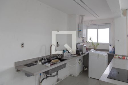 Sala/Cozinha de apartamento à venda com 3 quartos, 97m² em Vila Antonieta, Guarulhos