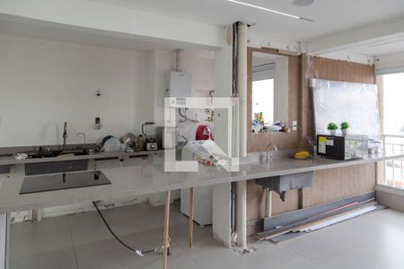 Sala/Cozinha de apartamento à venda com 3 quartos, 97m² em Vila Antonieta, Guarulhos