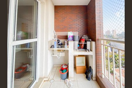 Varanda da Sala de apartamento à venda com 2 quartos, 76m² em Jaguaré, São Paulo