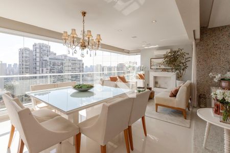 Varanda de apartamento à venda com 3 quartos, 138m² em Brooklin, São Paulo