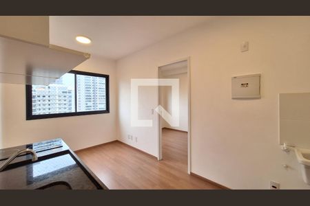 Sala/Cozinha/Área de serviço de apartamento para alugar com 1 quarto, 25m² em Pompeia, São Paulo