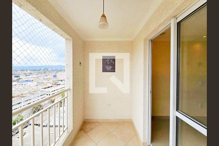 Varanda da Sala de apartamento à venda com 2 quartos, 59m² em Jardim Vila Galvao, Guarulhos