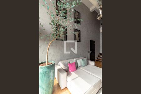 Sala de apartamento para alugar com 1 quarto, 113m² em Moema, São Paulo