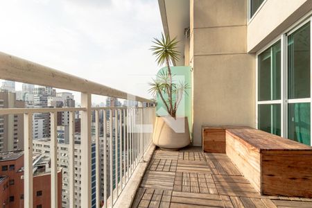 Sacada 1 de apartamento para alugar com 1 quarto, 113m² em Moema, São Paulo